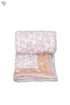 Mulmul Cotton Quilt in Floral Block Print