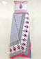 20s Cotton Bed Cover In Floral BlockPrint