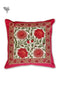 20s Cotton Cushion Cover in Large Floral Print