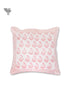 20s Cotton Cushion Cover in Floral Block Print