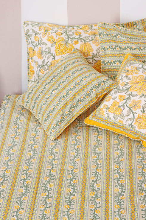 20s Cotton Cushion Cover In Floral Print