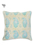 20s Cotton Cushion Cover In Graphic Block Print