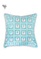 20s Cotton Cushion Cover in Floral Block Print