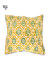 20s Cotton Cushion Cover In Ikat Block Print