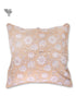 20s Cotton Cushion Cover in Floral Block Print