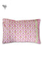 20s Cotton Pillow Cover In Geometric Block Print