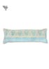 20s Cotton Lumbar Cushion Cover In Graphic Block Print