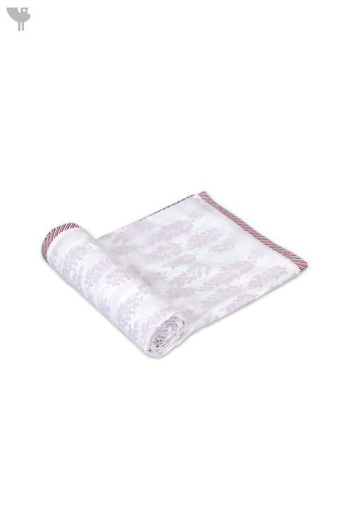 Mulmul Cotton Khasto In Paisley Print