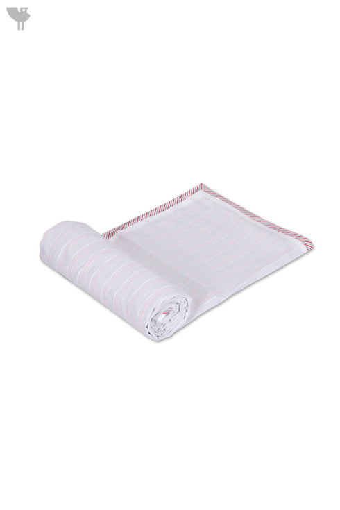 Mulmul Cotton Khasto Dohar InStriped Print