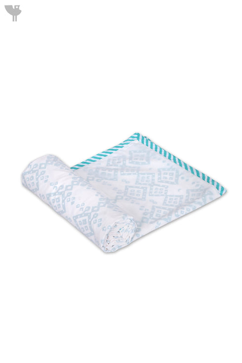 Mulmul Cotton Khasto Dohar In Graphic Print