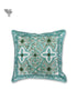 20s Cotton Cushion Cover in Block Print with Piping
