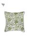 20s Cotton Cushion Cover in Floral Block Print