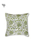 20s Cotton Cushion Cover in Floral Block Print