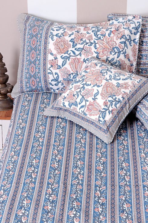 20s Cotton Cushion Cover In Floral Print