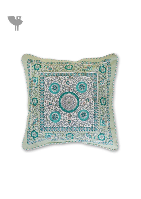 20s Cotton Cushion Cover In Floral Print