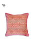 20s Cotton Cushion Cover in Block Print with Piping