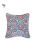 20s Cotton Cushion Cover in Block Print with Piping