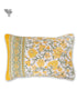 40s Cotton Pillow Cover in Floral Print