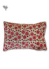 40s Cotton Pillow Cover in Floral Block Print