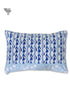 40s Cotton Pillow Cover in Block Print