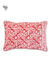 40s Cotton Pillow Cover in Block Print
