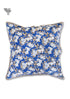 20s Cotton Cushion Cover in Floral Block Print