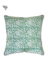 20s Cotton Cushion Cover in Floral Block Print