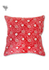20s Cotton Cushion Cover in Block Print with Piping