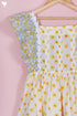 Cotton Top & Shorts Set In Block Print
