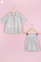 Cotton Top & Shorts Set In Block Print