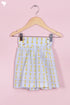 Cotton Top & Shorts Set In Block Print