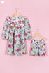 Cotton Top & Shorts Set In Floral Print