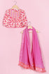 Cotton Lehenga Set In Block Print