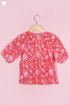Cambric Cotton Top In Block Print