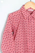 Cambric Cotton Boys Shirt In Block Print