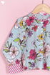 Cambric Cotton Top In Floral Print