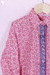 Cambric Cotton Top In Block Print