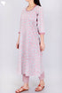 Cambric Cotton Kurta And Pant Set In Floral Print