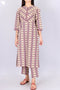 Cotton Kurta And Pant Set With Kota Doria Dupatta In Floral Print