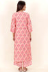 Bizzy Lizzy Kurta And Pant Set With Kota Dupatta In Block Print