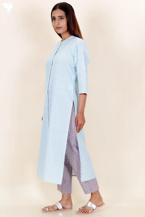 Khaadi Kurta And Pant Printed