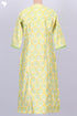 Chanderi Silk Kurta And Maheshwari Zari Dupatta Set In Floral Block Print