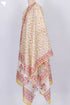 Chanderi Silk Kurta With Dupatta in FloralBlock Print