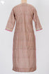 Chanderi Silk Kurta Dupatta Set In Striped Print