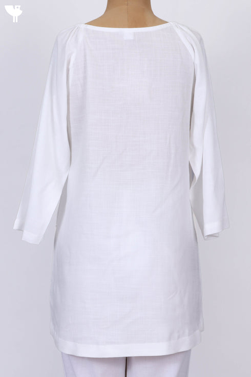 Rayon Top With Embroidery