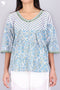Cambric Cotton Top In Assorted Prints