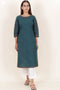 40s Cotton Kurta With Embroidery