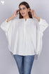 Rayon Poncho Top With Embroidery
