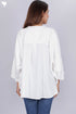 Rayon Poncho Top With Embroidery