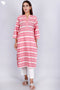 Cambric Cotton Kurta In Floral Print
